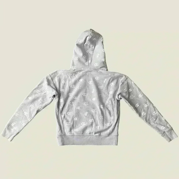 Limited Edition Lilac All Over Print Champion Sweatshirt- Size Small - Picture 5 of 9